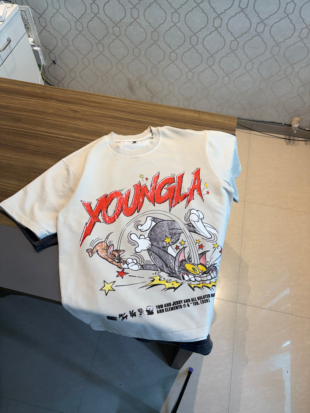 YoungLA x Tom & Jerry “Fight Time” Vintage Tee