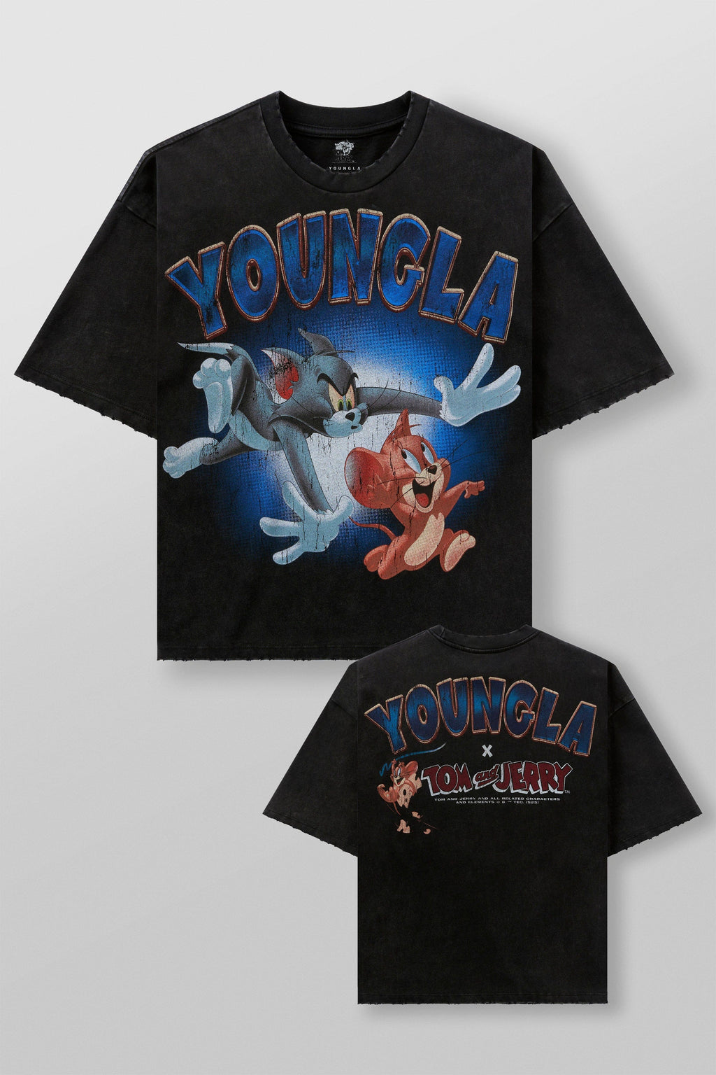 YoungLA x Tom & Jerry “The Chase” Vintage Graphic Tee