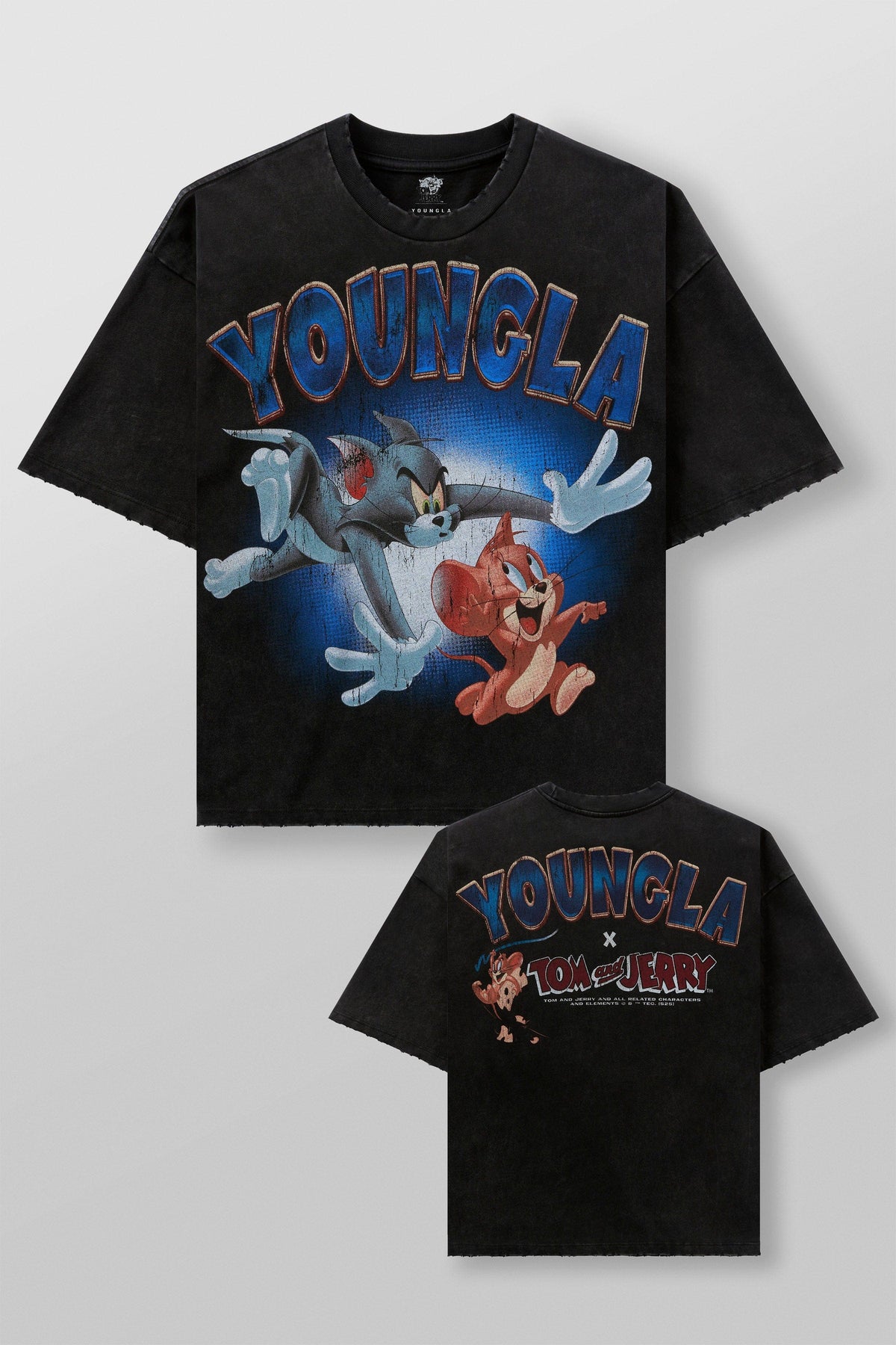 YoungLA x Tom & Jerry “The Chase” Vintage Graphic Tee