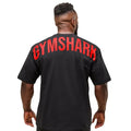GS Oversized Bold Back Tee – Black/Red