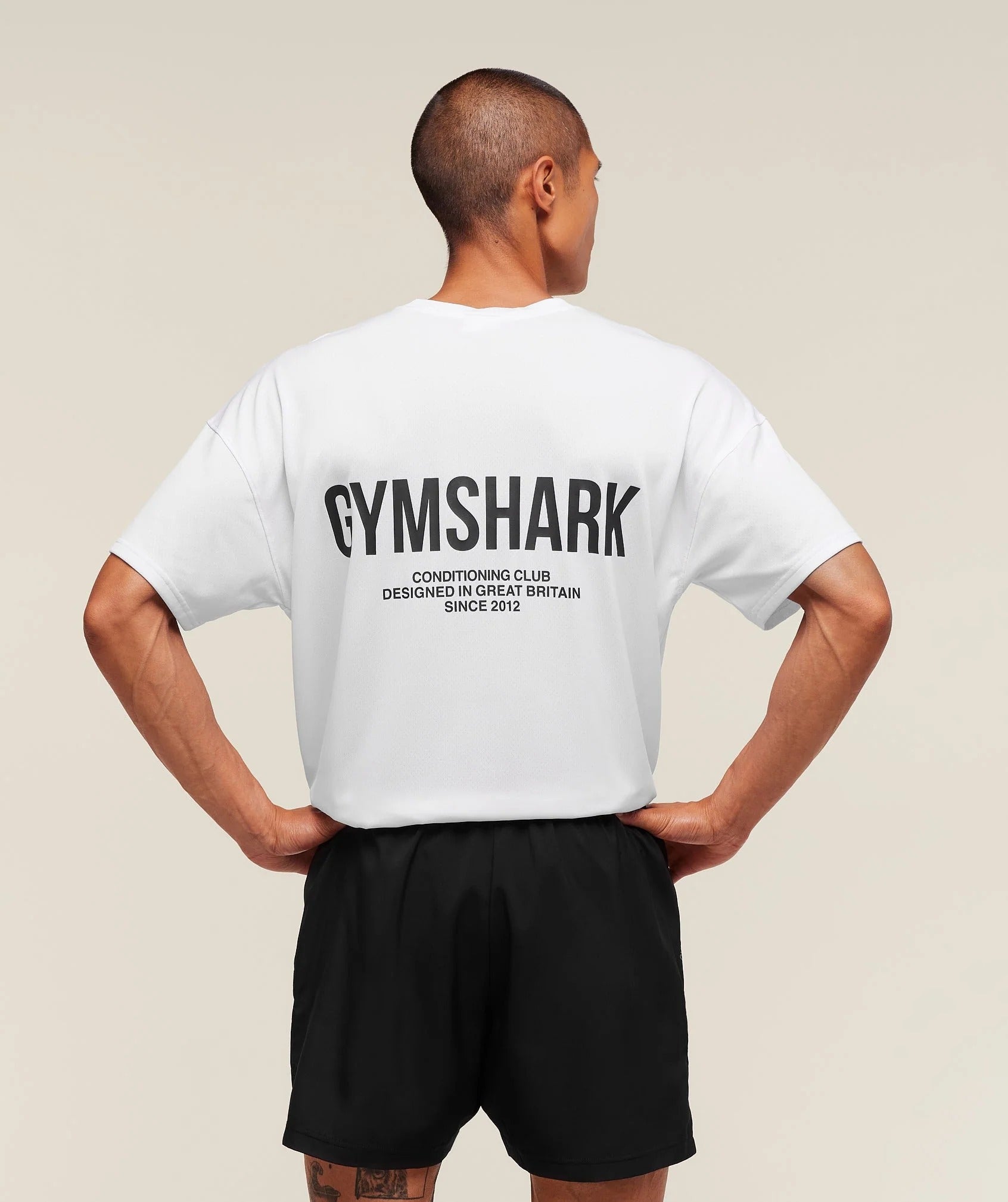 GS Conditioning Club Oversized T-Shirt – White